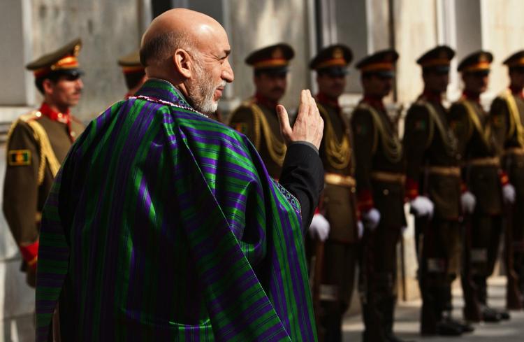 Vinder. Hamid Karzai fortsætter som præsident i Afghanistan. 