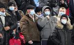 Beskyttelse. Ukrainske tilskuere havde fulgt regeringens råd og taget maske på ved gårsdagens Champions League-fodboldkamp mellem Dynamo Kiev og Inter. 
