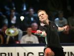Kenneth Jonassen vandt sin først kamp ved Copenhagen Masters og kan med en ny sejr søndag spille sig i finalen. (Arkivfoto) 