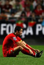 stridspunkt. Efter Cristiano Ronaldo spillede mod Ungarn for en måned siden, vendte han hjem til Madrid med en sakde, som nu er blevet endnu værre. 