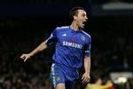 MATCHVINDER. Chelsea-anfører John Terry afgjorde topopgøret i Premier League mod Manchester United. 