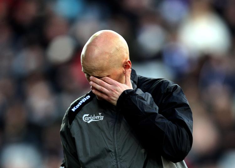 BITTER. FC Københavns angribere scorer for lidt mener træner Ståle Solbakken. 
