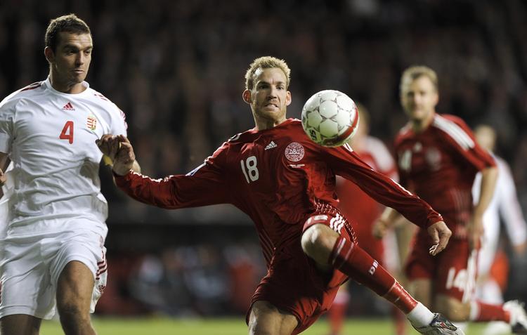Søren Larsen har meldt afbud til venskabslandskampene mod Sydkorea og USA. Arkivfoto. 