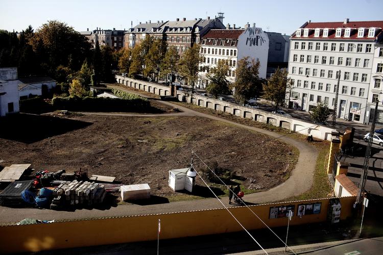 Københavns Kommune er gået i gang med udgravninger til den nye metro-station. 