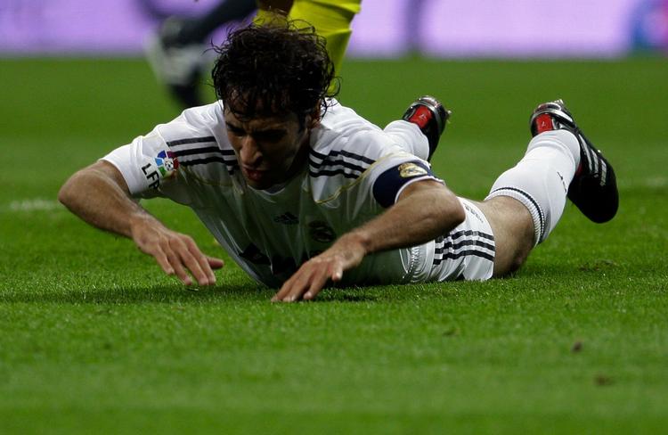 farvel. Pokalturneringen er overstået for Rául og de øvrige Real Madrid-stjerner. 