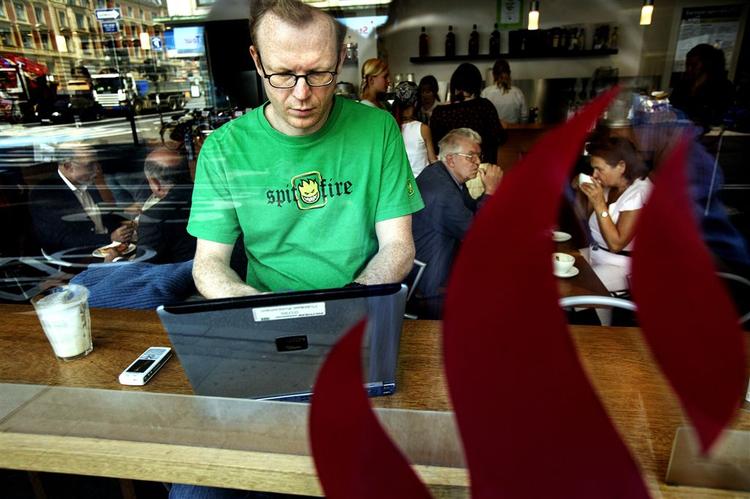 Blandt andre kaffekæden Baresso tilbyder gratis internet. 