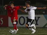 semifinalist. Schweiz (i rødt) er blandt de fire sidste ved VM for U17 i Nigeria. 