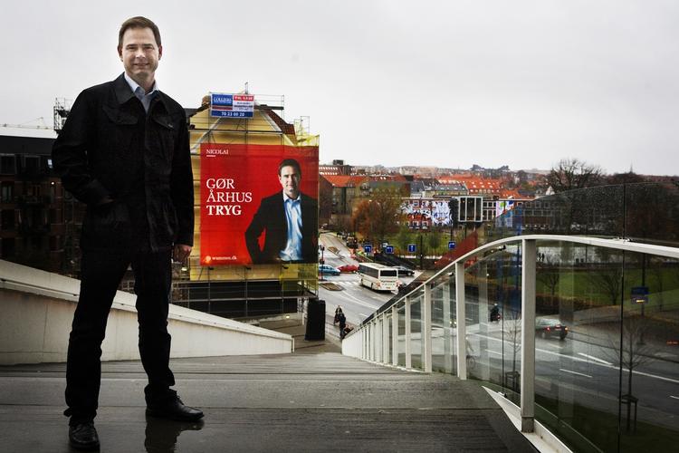Århus' borgmester Nicolai Wammen står til en stor valgsejr. 