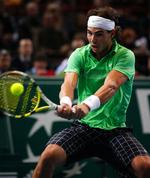 tilbage. Rafael Nadal går efter et dyk på verdensranglisten nu efter sejren i Paris Paribas indendørsturnering, som sendes på dansk tv. 