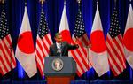 Stillehavspræsident. Præsident Barack Obama kaldte sig selv for amerikas første »Stillehavspræsident« under en tale i Tokyo i Japan. 