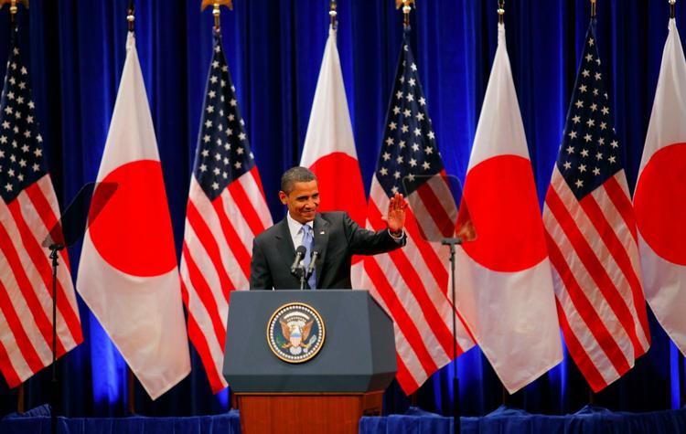 Stillehavspræsident. Præsident Barack Obama kaldte sig selv for amerikas første »Stillehavspræsident« under en tale i Tokyo i Japan. 