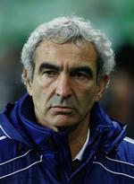 tvær. Frankrigs landstræner Raymond Domenech kunne glæde sig over en sejr på udebane mod Irland, men journalisternes spørgsmål irriterede ham. 