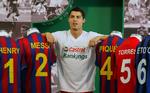 rangliste. Real Madrids Cristiano Ronaldo ved afsløringen af Castrols nuværende spillerrangliste i slutningen af oktober. Ronaldo er nummer tre på listen overgået af de to Barcelona-spillere Thierry Henry og Lionel Messi. Arkivfoto. 