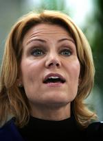 Nedtur. Helle Thorning-Schmidt har ligget under dynen hele dagen og er tvivlsom til partilederdebatten i aften. 