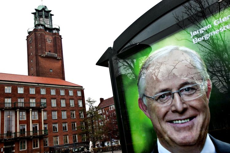 De konservatives borgmester på Frederiksberg, Jørgen Glenthøj, kæmper hårdt for at bevare sin taburet. 