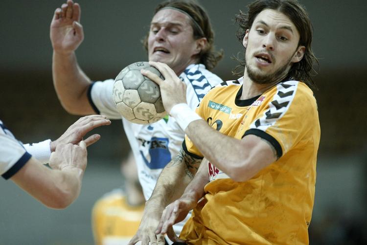 TOPFORM. Playmakeren Frederik Petersen spillede en superkamp, da GOG-Svendborg slog Kolding. 
