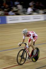 fødselsdagsbarn. Daniel Kreutzfeldt havde ikke en god dag på cykelbanen på sin fødselsdag. Arkivfoto. 