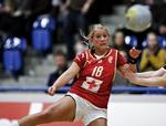 Debutant. Kristina Kristiansen gør sig ikke de store illusioner om meget spilletid for Danmark ved VM. Til gengæld er hun indstillet på at suge til sig af erfaring. 