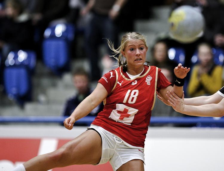 Debutant. Kristina Kristiansen gør sig ikke de store illusioner om meget spilletid for Danmark ved VM. Til gengæld er hun indstillet på at suge til sig af erfaring. 