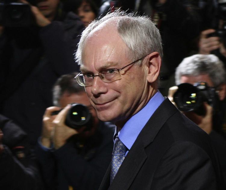 Favorit. Belgiske Herman Van Rompuy står til at blive EU's øverste chef. 
