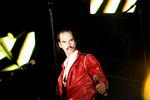 Nick Cave kan synge et stadion op, men som forfatter har hans beskrivelser af seksualakten visse mangler, mener Literary Review. Her ses Nick Cave på Roskilde Festivalen sidste år. 
