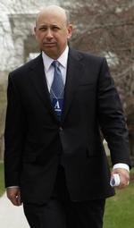 Gulddreng. Topchefen for Goldman Sachs, Lloyd Blankfein, tjener 4,5 millioner kroner - om ugen. (Arkivfoto) 