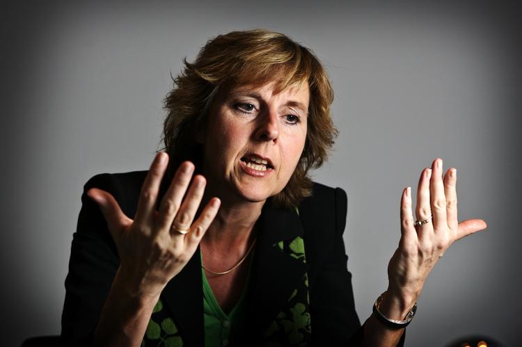 Climate Minister Connie Hedegaard who now appears to be a firm bet for Brussels. Archive. 