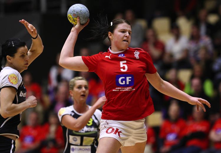 Topscorer. Venstrefløjen Mie Augustesen blev med seks mål bedste skytte hos Danmark. 