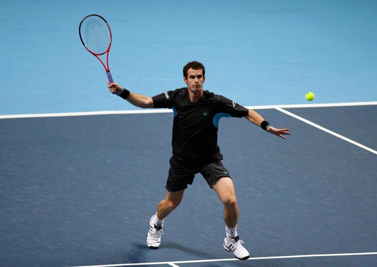 koncentration. Britiske Andy Murray er blandt deltagerne i ATP World Tour Finals. der spilles i London. Følg turneringen i tv. 