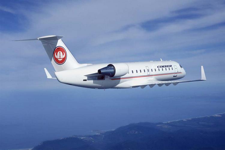 Det var et CRJ 200 fra Cimber Sterling, som måtte en tur tilbage til München. 