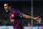 Morsomt. Barcelona og målscorer Pedro Rodriguez  gjorde i den første halve time nærmest grin med Inter, der ikke fandt noget våben mod de hurtige kombinationer. 
