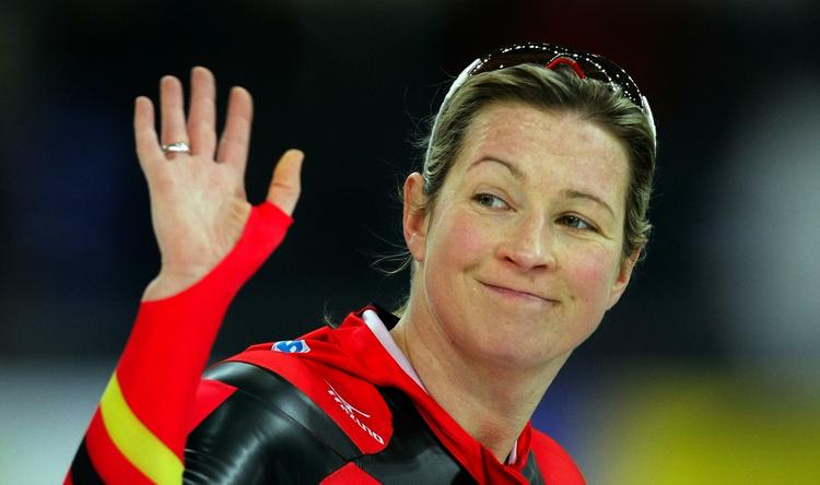 DOPINGSYNDER. SKøjteløberen Claudia Pechstein er dømt for doping og kommer ikke med til OL i Vancouver. 