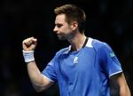 Sådan. Robin Söderling knuste Novak Djokovic i andet sæt. 
