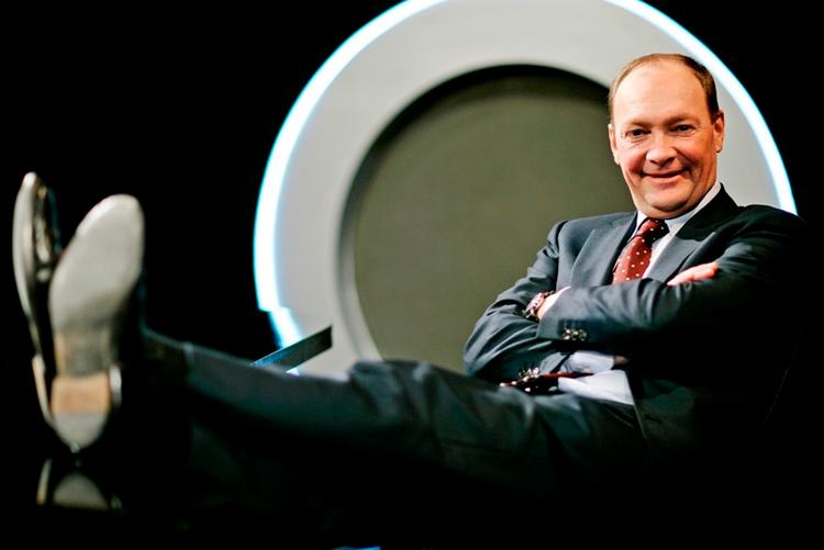 Profil. Jens Olaf Jersild er i dag vært på  magasinprogrammet 'Jersild Live' på DR 1. Foto: Agnete Schlichtkrull, DR. 