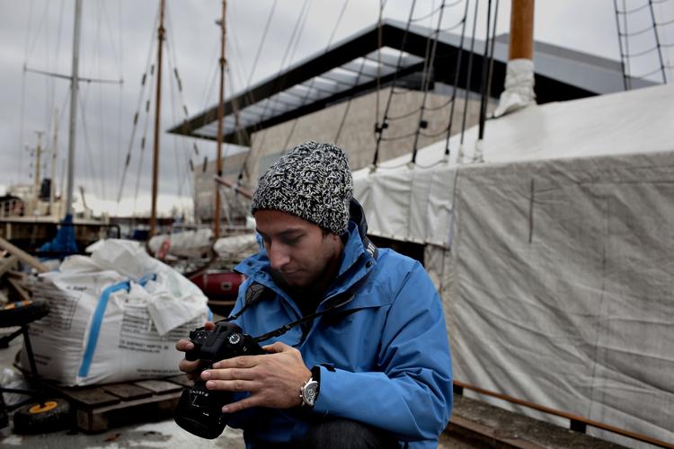 Studerende. Martin Lukasiewicz har fotograferet Operaen til en opgave på Arkitektskolen. 