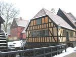 Oplev den danske juls historie gennem 30 tableauer i Den Gamle By i Århus. 