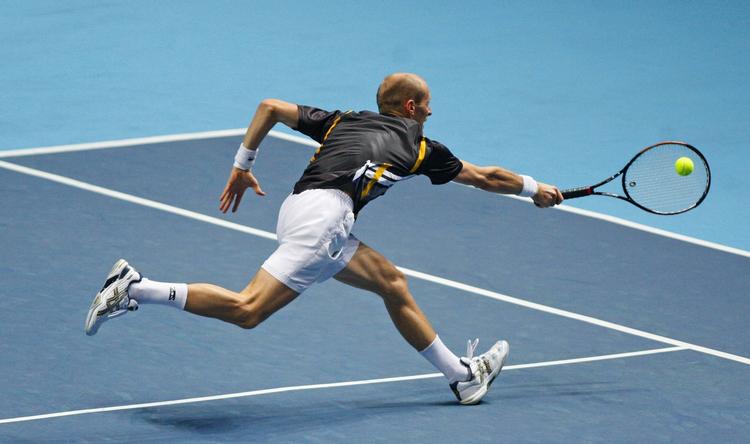 FINALIST. For første gang nogensinde vandt Nikolay Davydenko og Roger Federer. Han er nu i finalen i ATP World Tour Finals. 