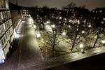 Blågårds Plads fotograferet for godt et år siden. Nu er der mere lys på vej. 