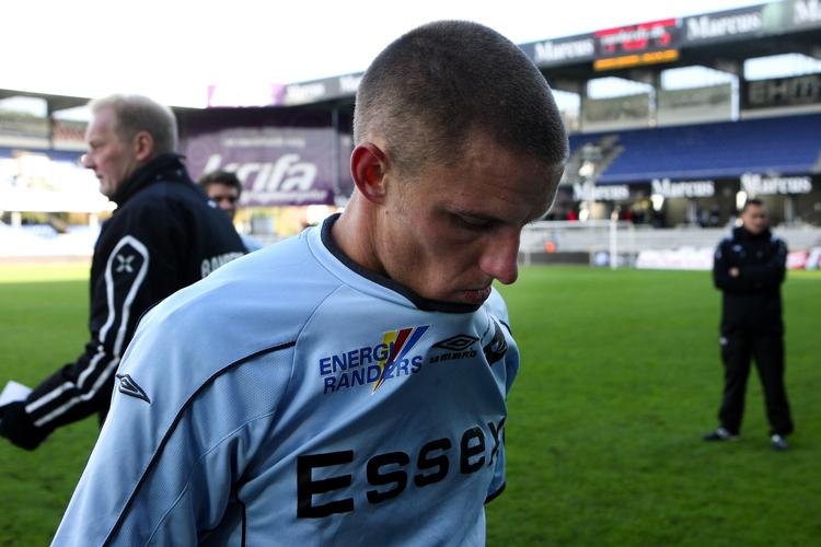 Krise. Jonas Damborg og de øvrige Randers-spillere jagter fortsat den første sejr i Superligaen i denne sæson. 
