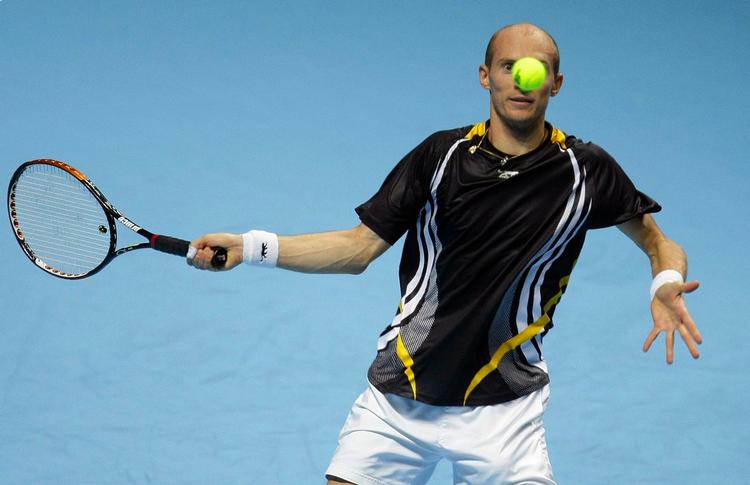 'Verdensmester'. Nikolai Davydenko vandt turneringen for verdens bedste spillere og kan kalde sig uofficiel verdensmester. 