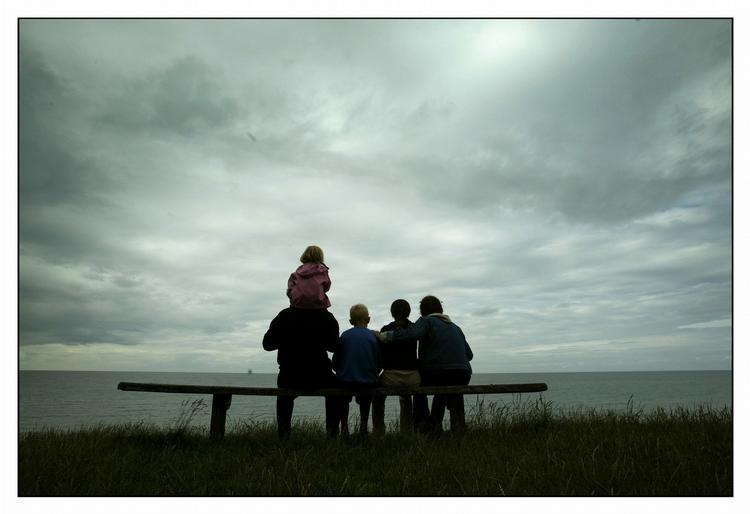 Familieræs. »Så vidt jeg kan regne ud, er den mest markante forskel, at vi generelt arbejdede en time mere om dagen end tilfældet er i dag«, skriver Erik Ove om den gang, han havde små børn. Arkivfoto. 