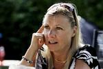 Camilla Broe mens hun nød friheden i Danmark. 