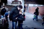 Advarsel. Rødkilde Skole i Vanløse har forsøgt at komme forældrenes usikkerhed til livs. Men skolens trafikpolitik overholdes ikke altid. 
