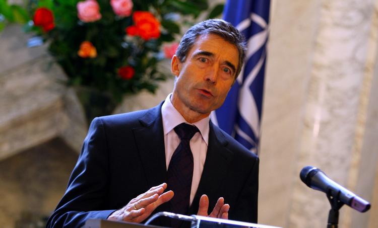 Afvisning. Generalsekretær for NATO Anders Fogh Rasmussen afviser, at Obamas plan for Afghanistan er en egentlig exit-strategi. 