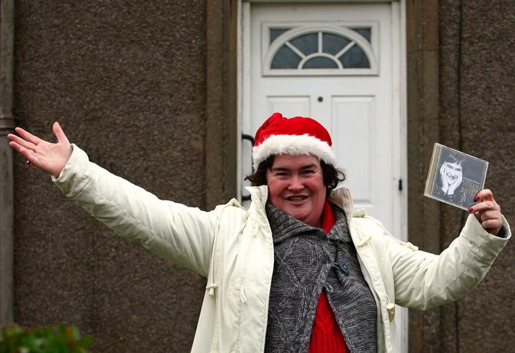 SUCCES. Susan Boyle har grund til at smile stort. Hendes debutalbum 'I Dreamed a Dream' har med 701.000 solgte eksemplarer fået det bedste åbningssalg i USA i år. 
