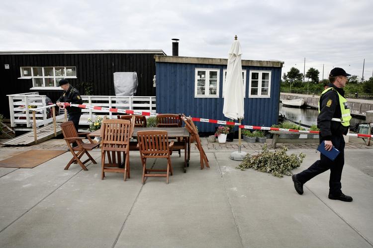 Skuret i Sydhavnen hvor en unge pige blev mishandlet. 
