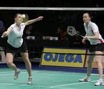 tændte. Kamilla Rytter Juhl og Lena Frier Kristiansen har gjort det godt ved sæsonfinalen i Malaysia, hvor danskerne nu er fremme ved semifinalen. Arkivfoto. 