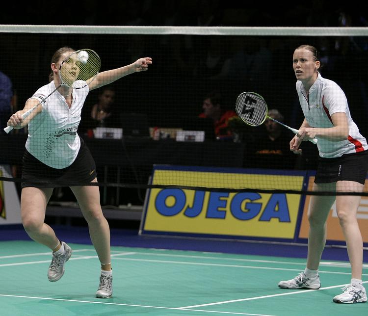 tændte. Kamilla Rytter Juhl og Lena Frier Kristiansen har gjort det godt ved sæsonfinalen i Malaysia, hvor danskerne nu er fremme ved semifinalen. Arkivfoto. 