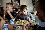 Spisevaner. Tre måltider om dagen er rigeligt, siger internationale forskere. Spiser vi mere, bliver vi lettere dovne og overvægtige. (arkivfoto) 