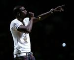 Akon er et af de store trækplastre mandag aften i Parken. Men stod det til arrangøren havde han optrådt på Rådhuspladsen. 